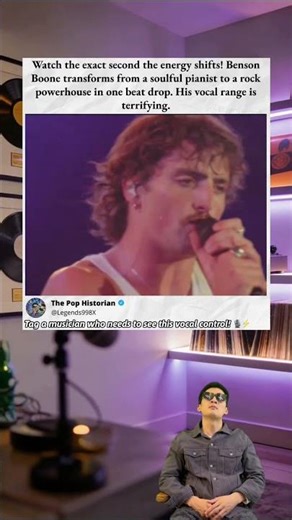 That beat drop sent me! ⚡️#BensonBoone #Vocals #LivePerformance #MontreuxJazz #RockEnergy