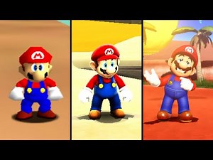 Evolution of Desert Levels in 3D Super Mario (1996-2022)