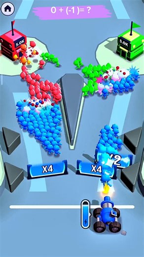 Mob Control Army Attack 😱 | X2+X4 Gate #Shorts#mobcontrol