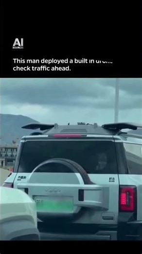 drone car sunroof 🚁 #ytshorts