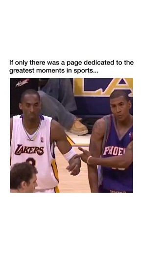 @greatest.moments.in.sports on Instagram: "Game 4 of the 2006 NBA Playoffs between the Los Angeles Lakers and the Phoenix Suns produced one of the most iconic moments of Kobe Bryant’s career. With just seconds left in overtime, the Lakers trailed by one. Kobe took the inbound pass, dribbled to the right elbow, and rose over two defenders to drain a perfect fadeaway jumper at the buzzer. The Staples Center erupted as Bryant celebrated, pulling his jersey in sheer passion — the Lakers had taken a 