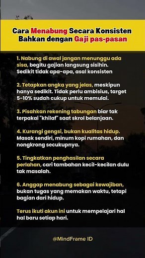 Cara Menabung Secara Konsisten Bahkan dengan Gaji pas-pasan #shorts #viral #tips #menabung #fyp