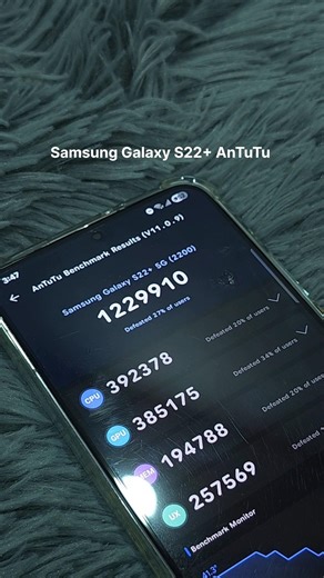 Galaxy S22 Plus AnTuTu 🚀 1.2M+