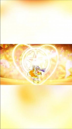 Cure Custard ☆ Cure Miracle & Cure Magical ☆ Group Transformation (Topaz) pt.2 #precure #shorts