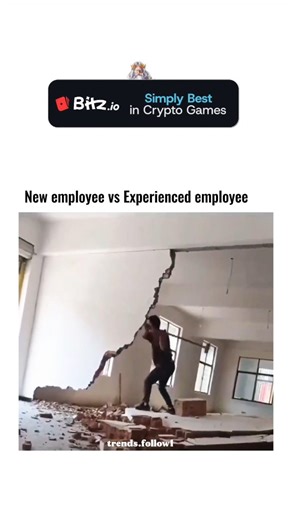 Films | Movies | Tv series on Instagram: "- The video depicts two workers demolishing a drywall: one uses a sledgehammer for initial cracking and loosening, while the other employs a pry bar for efficient section removal, symbolizing brute force versus smart leverage in a "new vs. experienced employee" analogy. - Viewer replies emphasize collaboration over individual skill, pointing out the sledgehammer's preparatory role enables the pry bar's success, challenging the post's binary framing with 
