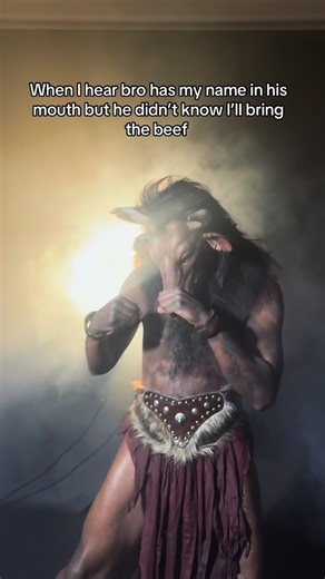 STEFFON PALMER | Just my MAN MEAT Ofc. Minotaur @steffisghoul Makeup team by @shelbymichael_mua @rogueplanetlabs @lawrence_nbfx @rbfxprosthetics... | Instagram