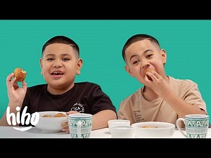 Kids Try Food From Samoa | Kids Try | HiHo Kids