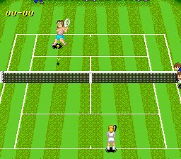 Super Tennis (SNES) - online game | RetroGames.cz