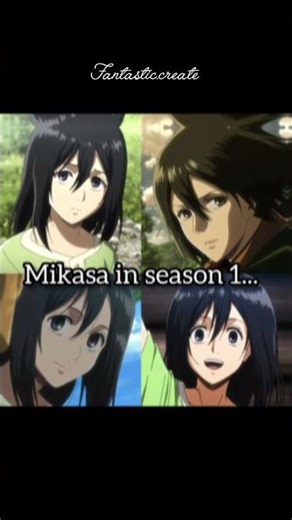 Mikasa 🎀✨ ‪@Fantastic.create‬ #anime #attackontitan #mikasaackerman #animeedit