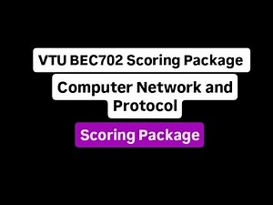 VTU BEC702 Scoring package #vtu​ #vtumemes​ #viral​#vtubelagavi​ #vtu7thsem​#engineering​