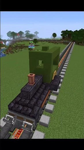 Create Train Mod In Minecraft | Create Mod Train #shorts #minecraftmod #mods