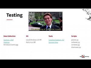BSidesSLC 2022 - Unpacking Impacket: Detect remote execution of offensive tools - Tyler Bohlmann
