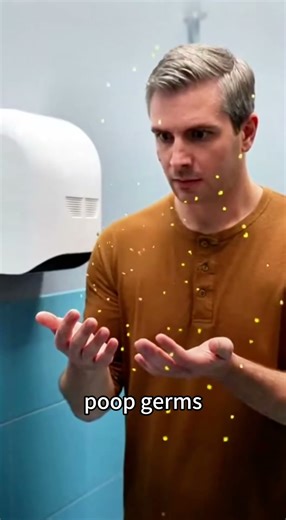 Never Use Hand Dryers! Here is Why! #shorts #facts