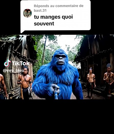 Le Yeti et ses préférences alimentaires