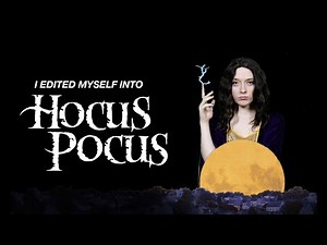 i edited myself into hocus pocus