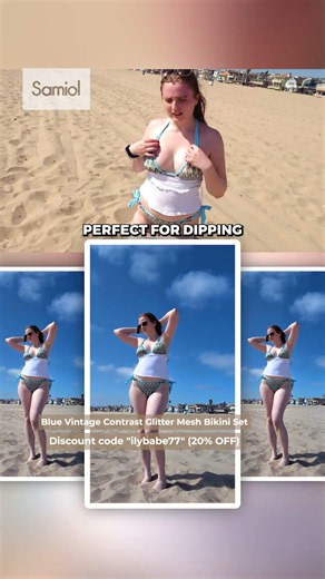 samiol bikinis at the beach🌊👙🏖️