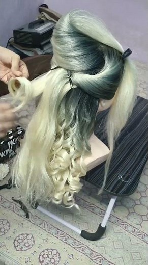 Perfect Engagement Look Tutorial ✨ | Hair Styling for Engagement Function #hairstyle #bridalhairdo