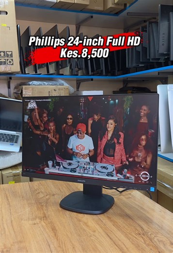 CURRENT BUDGET FRIENDLY MONITOR‼️ SPECS: Phillips 243S7E- 24 inch Full HD monitor With speakers 🔊 Vga/hdmi/display Adjustable rotatable stand Free hdmi cable 🇰🇪ksh 8499 📍COOKIE HOUSE,5th Floor Suite 501 📞Contacts in bio #desksetup #monitors #nairobi #kenya