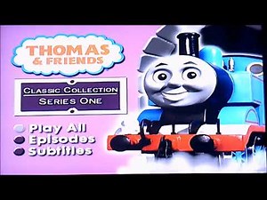 DVD Opening to Thomas and Friends The Complete Series One UK DVD