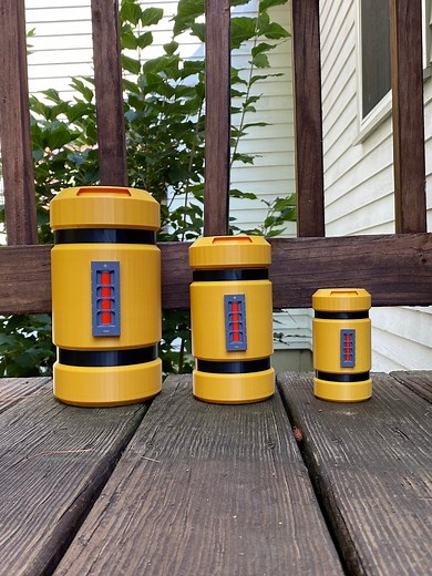 Scream Canister Container Monsters Inc Monsters University All Sizes - Etsy