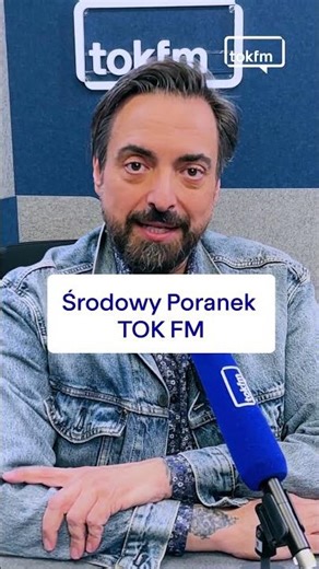 Tomasz Sekielski is the new host of "Poranek TOK FM" on Wednesdays