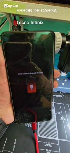 Error de Carga en Tecno Infinix Spark Go 2024