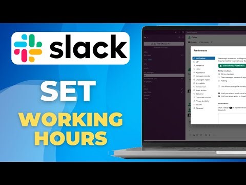 How To Set Working Hours In Slack Detailed Guide Set Up Working Hours On Your Slack