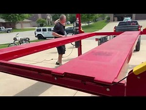 How to Move a Bendpak 4 Post Lift