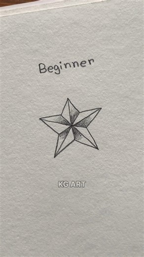 How to draw STAR beginner to pro #drawing #tutorial #howtodraw #fyp #art