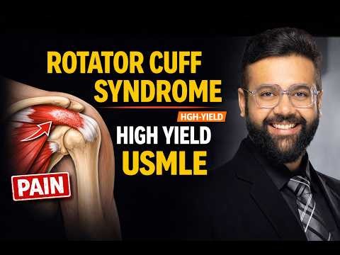 Rotator Cuff Syndrome: High-Yield Review for USMLE Step 1, 2, & 3 | USMLEStrike