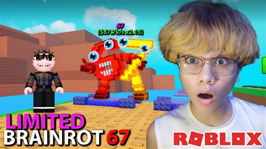 I Got The LIMITED 67 BRAINROT - Plants Vs Brainrots | Kikatsu YT