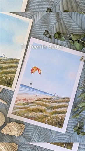 2025, the year I fell in love with painting watercolour landscapes 😍 Looking back at all the new artworks that I released this year, it's crazy to think there are no new animals, and only one new flower. But I was just having so much fun with the landscapes. I wonder what 2026 will bring.... | Jess Keeli Creative