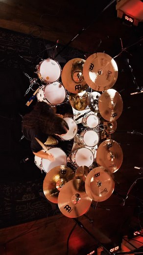 “The atomistic theory” by Anaxagoras @meinlcymbals @dwdrums @axispdc @vaterdrumsticks @remopercussion | Derek Roddy