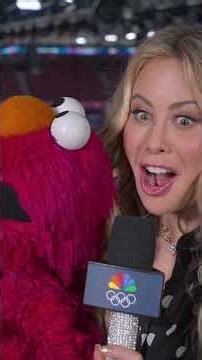 Elmo's New Job at The Olympics!⛸️💙✨#sesamestreet