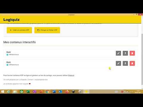 Exercices interactifs H5P avec LA DIGITALE - LOGIQUIZ et DIGIQUIZ