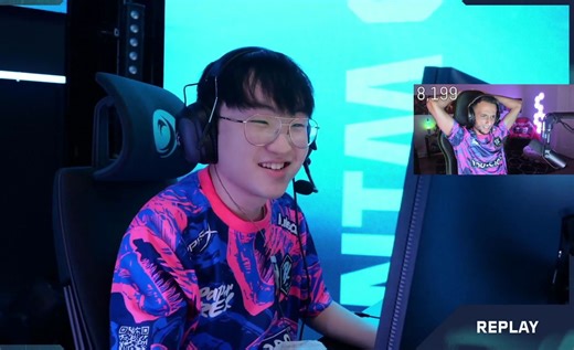 PRX Jinggg精彩四杀后笑得真开心捏 PRX vs GEN日落之城