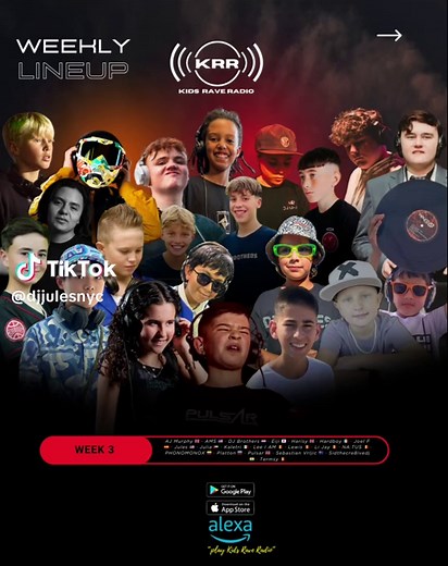 Global Young DJs Unite on Kids Rave Radio