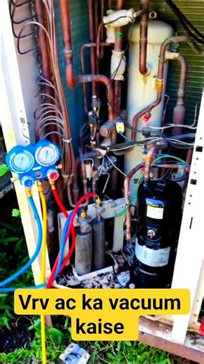 Daikin vrv ac ka vacuum kaise kare#vrv ac ka vacuum@Rohitsahani8400