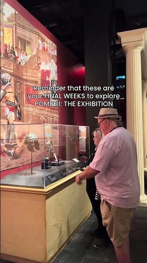 These are your FINAL WEEKS to explore POMPEII: THE EXHIBITION at Arizona Science Center