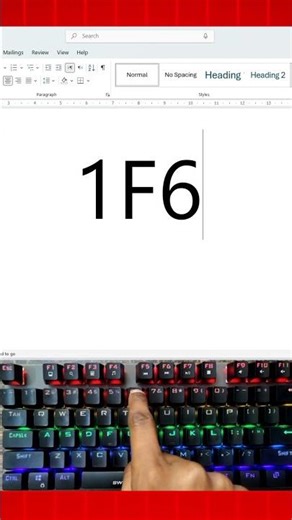 🛬Type 1F6EC and press ALT + X to see the magic! ✨ComputerTips #MSWord #ShortcutKeys #YouTubeShorts