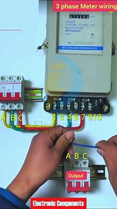 205K views · 1.2K reactions | 3 Phase Meter Wiring #electrician #electrical #electricianlife #electricalengineering #electricidad #Electronics #electric #electronicmusic #reelsfbシ #reelsvideoシ #reelsviralシ #reelsfb #reelsviral #reelsvideos | 퐄퐥퐞퐜퐭퐫퐨퐧퐢퐜 퐂퐨퐦퐩퐨퐧퐞퐧퐭퐬 | Facebook