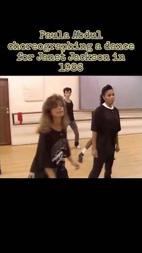 Paula Abdul Dance Choreography for Janet Jackson in 1986