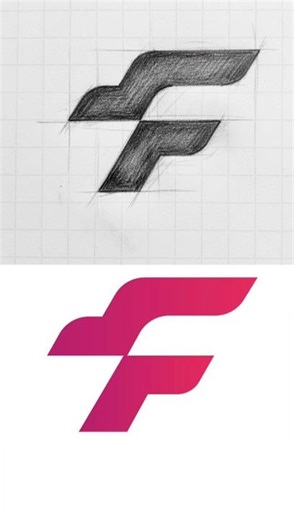 Sketch into Logo #vectorart #logo #graphicdesign #adobeillustrator #art #affinitydesigner#logodesign