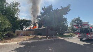 13K views · 155 reactions | More footage of the structure fire off Linder Road in Meridian. Viewer  Courtesy Brad Woodard. bit.ly/3CEeEUs | CBS 2 Boise | Facebook