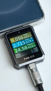 124K views · 717 reactions | Fnirsi FNB-C2 USB Tester Voltage &...