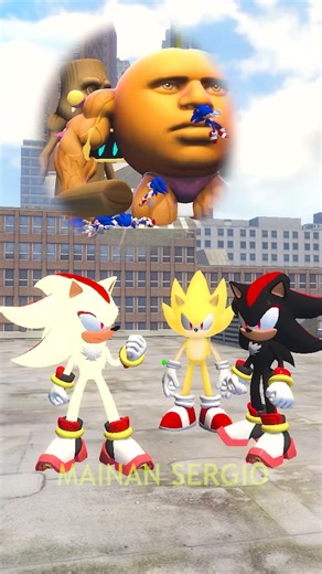 Sonic vs Brainrot Sprunki in GarrysMod Coffin Dance Music Part95 #sonic #brainrot #sprunki