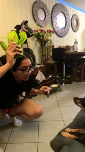 Loca jugando