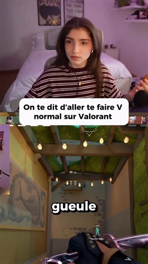 Annlins on Instagram: "On en a marre des misogynes, force aux femmes sur les jeux 🙏🏻 #misogynie #valorant #annlins #gameuse #cyberharcèlement"