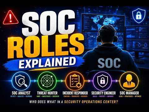 SOC Analyst Roles Explained | L1 to Manager Career Path 🚀 I SOC Analyst