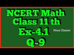 Chapter 4 Ex 4.1 q9 Principle Of Mathematical Induction Class 11 (NCERT MATHS)